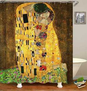 Japanese Bath shower curtain The Great Wave off Kanagawa Sho