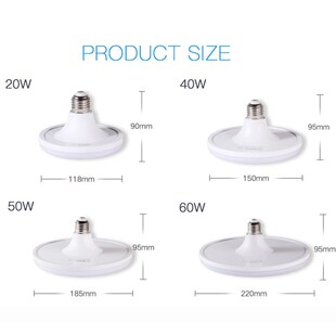 Super Bright 220V E27 Led Bulb Light 20W 40W 50W 60W Lampada