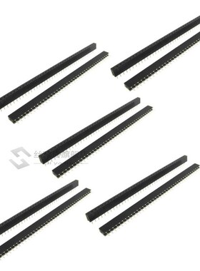 10 pcs 1x40 Pin 2.0mm Pitch Single Row Female Pin Headers St