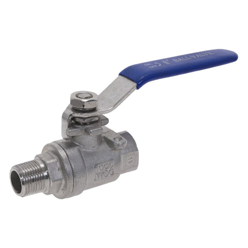 1pcs Ball Valve BSP 1/4'' Male x Female Thre