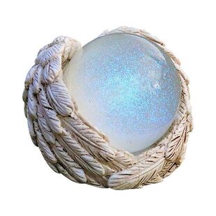 Ball Figurines DIY Angel Commemorative Wing Name Dec Feather