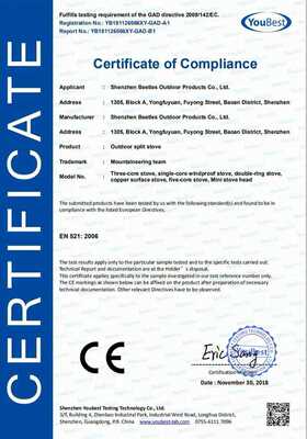 4600W Outdoor Gas Stove Camping Gas Burner Folding Electroni