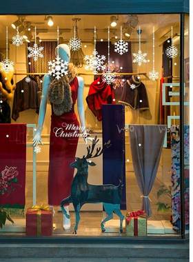 Christmas Decoration Snowflake New Year Party Decoration San