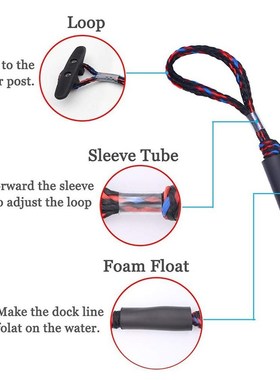 Boating Ropes Boat Dock Lines Mooring Rope Bungee Cords Dri