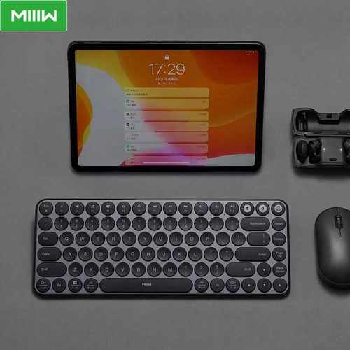 MIIIW Mini Bluetooth Dual Mode Keyboard 85 Keys 2.4GHz Multi