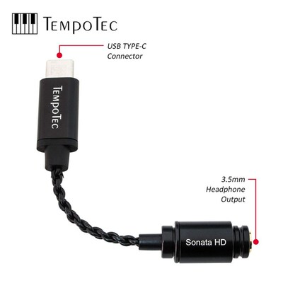 Headphone Amplifier Sonata HD TYPE C to 3.5MM Adapter DAC f