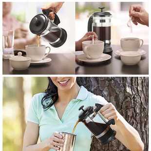 1000ML Coffee Brewing Pot French Filter Tea Brewer Coffee Po