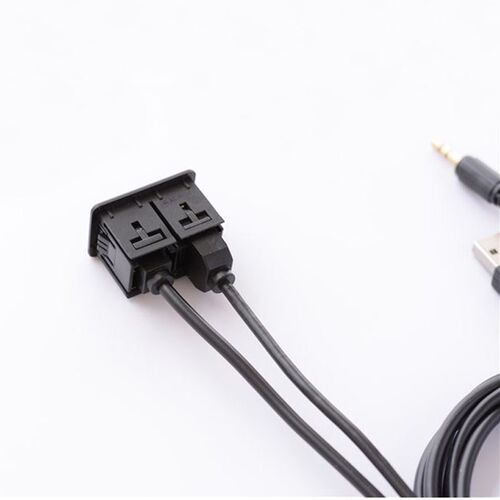 100CM Car Dash Flush Mount USB Port Panel Auto Boat 3.5mm AU