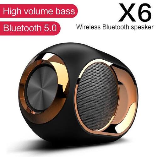 X6 TWS Bluetooth 5.0 Speaker Portable Wireless Loudspeakers