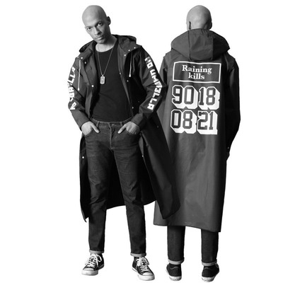 Chaqueta Impermeable para hombre y mujer, Chubasquero, Ponc