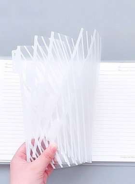 5 Sheets/pack A5/B5/A4 Binder Index Dividers Creative Classi