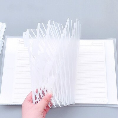 5 Sheets/pack A5/B5/A4 Binder Index Dividers Creative Classi