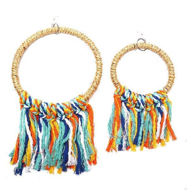 1pcs new pet bird parrot toy cotton rope chewing bite