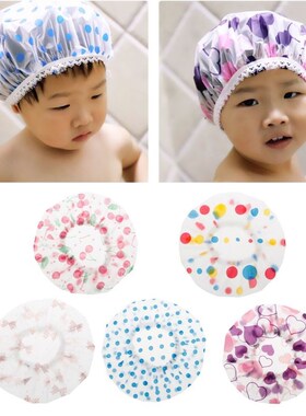 Waterproof Cap Safe Baby Shower Cap Kids Bath Visor Hat Adj