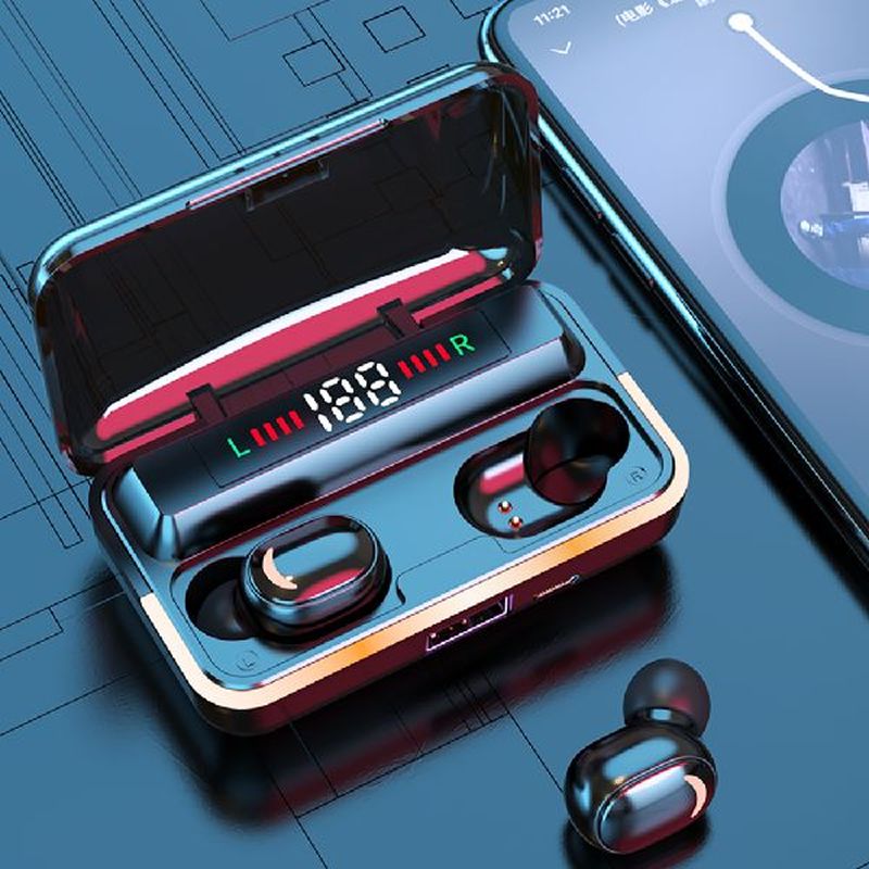 1200mAh E10 TWS Wireless Headphone Gameing Headsets Low