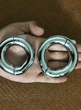 Testicle Balls Stretcher Scrotum Pendant Stainless Steel Ba