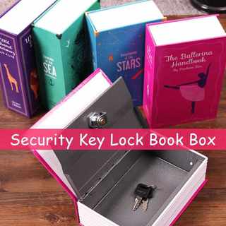 Jewellery Locker Safe-Box Dictionary-Secret-Book Steel-Stora