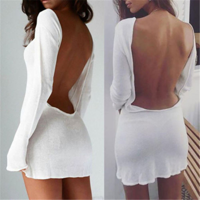 Sexy Solid White beach cover up sarong summer bikini