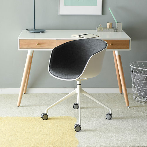 Nordic office chair study chair swivel chair designer back