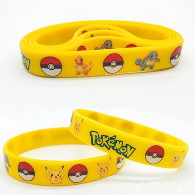 40pcs New Trendy Charms Game Wristband Lovely Cartoons Silic