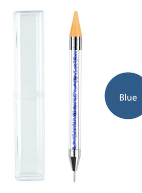 Dual Heads Acrylic Metal Dotting Wax Pen Rhinestones Picker