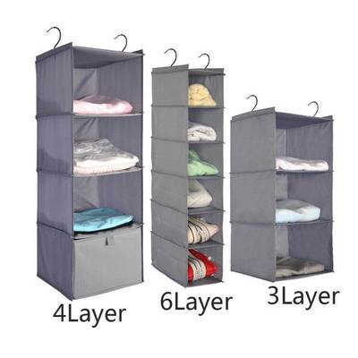Home Storage Hanging Organizers Wardrobe Organizer Storage B