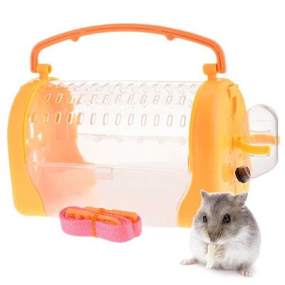 Small Pet Travel Bag Hamster Carrier Breathable Shoulder