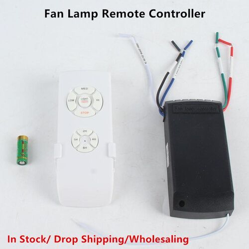 Ceiling Fan Lamp Remote Control Kit 110 240V Timing Wireles