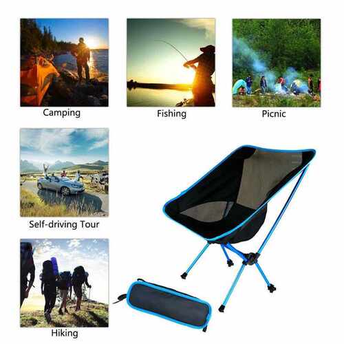 Picnic Chair Outdoor-Tools Ultralight Folding Beach-Seat Tra