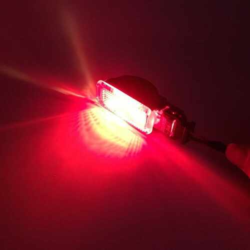 Car Interior Red Door Panel Warning Light&Cable Wrin