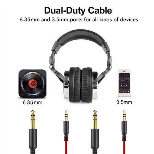Over Ear Headphones Hifi Studio DJ Headphone Wired Monitor M