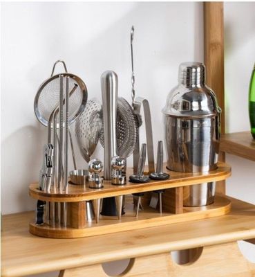 Bartender Kit With Stand Bar Set Cocktail Shaker Set Drink