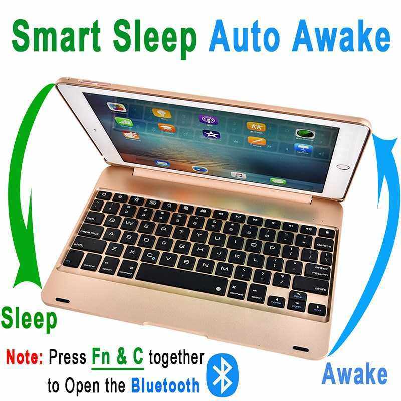 Smart Keyboard for iPad 9.7 2017 2018 5th 6th Generation Bl