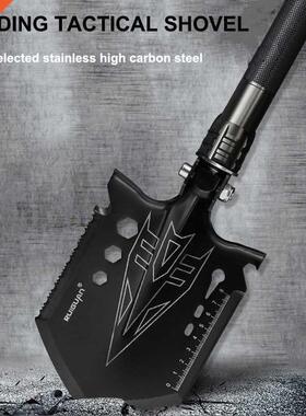 Outdoor Camping Shovel For Survival Multifunctional Folding