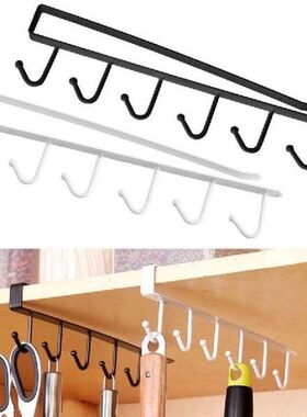 1PC Hot Kitchen Storage Rack Cupboard Shelf Hanging Hook
