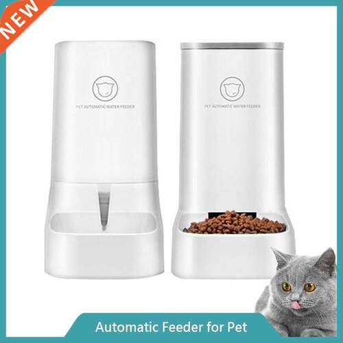 Automatic Feeder for Pet Dog Cat Water Dispenser Fountain Pl
