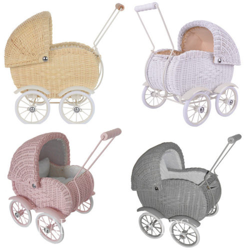 Nordic Rattan Hand-Pushed Walker Baby Hand-Held Walking
