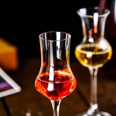 Designer Tulip Copita Nosing Whisky Glass Liqueur Crystal Wi