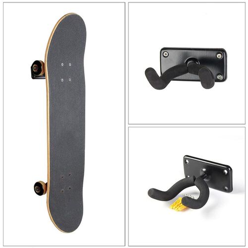 Hook-Accessories Hanging-Rack Guitar-Mount-Holder Skateboard