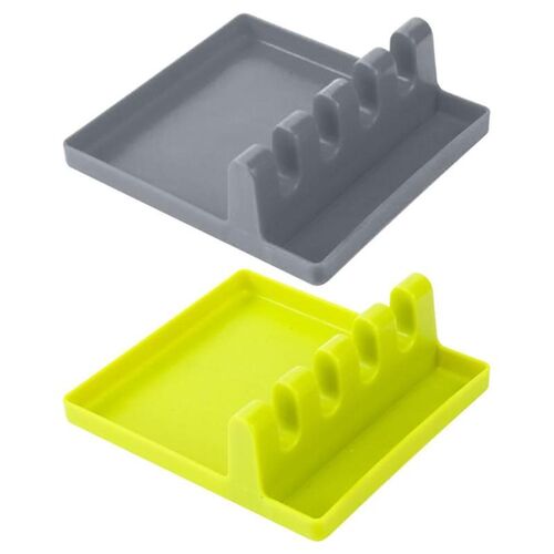 Spoon Rests Pad-Holder Shelf Drain-Rack Spatula Home-Storage