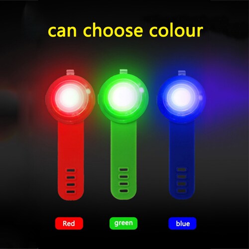Anti Lost LED Dog Collar Glowing Pendant Night Safety Flash