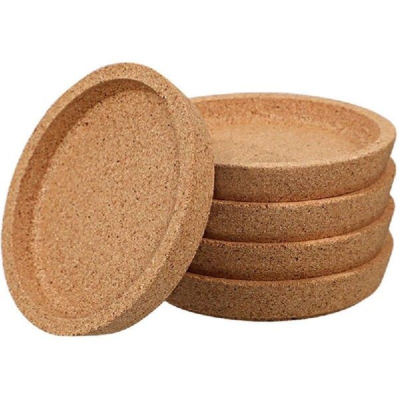5 Pcs Cork Coaster For Beverage Coasters,