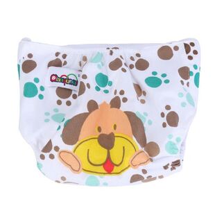 Newborn Cartoon Printed Diapers Baby Summer Cloth Diaper