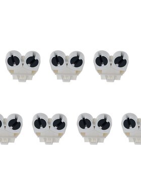 Othmro White T5 Lamp Holder AC 500V 2A F288W Plastic Holder