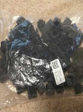 100pcs Plastic Square Tube Inserts End Blanking Caps 20mm X