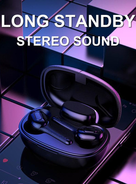 TWS Wireless Bluetooth Earphones 6D HD Call Earphone LED