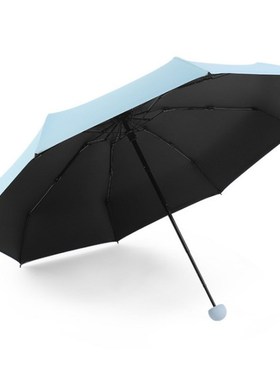 Mini Umbrellas for Men And Women Ultralight Rainproof Sunscr