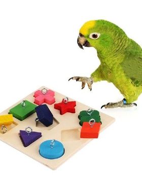 Mainan Edukasi Hewan Peliharaan Burung Nuri Pelatihan