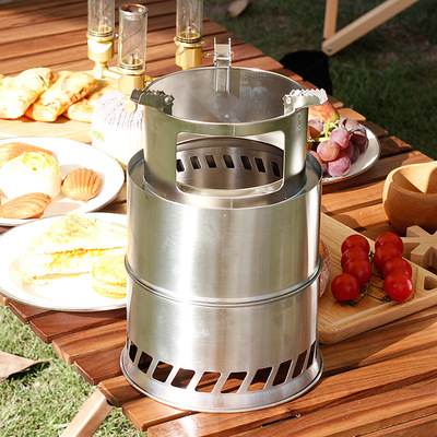 Camping stove Outdoor Camping Equipment Windproof Wood