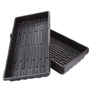 6 Packs Plastic Growing Trays Plant Seed Tray Seedling Start